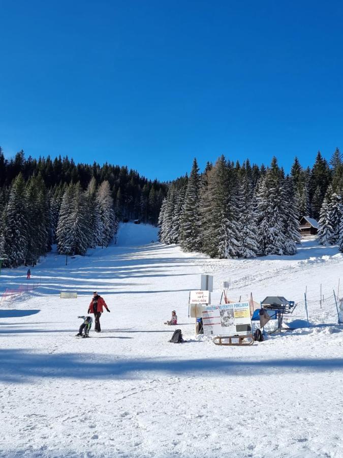 Apartma Anja Zgornje Gorje Exteriér fotografie